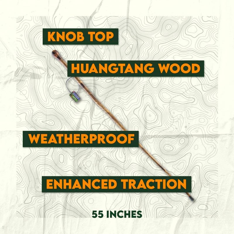 SE عصا مشي من الخشب الطبيعي - ‎WS62 - Image 4